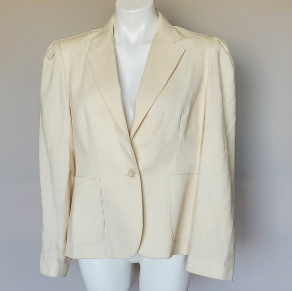 Montclair Y2K Vintage Puff Sleeve Blazer - Picture 9 of 11